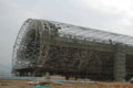 Shenzhen International Airport by Massimiliano + Doriana Fuksas (China)... construction images