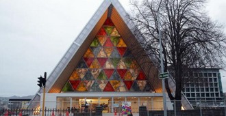 New Zealand: Shigeru Ban cardboard Cathedral in Christchurch opens to the public